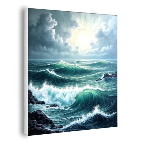 Version 1.0.0 Waves of Light, 40 × 50 cm (16"x20"), 24-colors