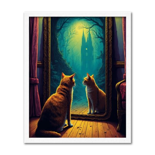 Version 1.0.0 Mysterious Whiskers, 40 × 50 cm (16"x20"), 24-colors