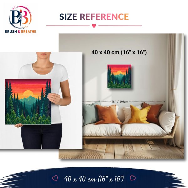 Version 1.0.0 Beautiful BC, 40 × 40 cm (15.75"x15.75"), 24 colors