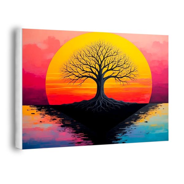 Version 1.0.0 Awakening Tree, 50 × 40 cm (20"x16"), 24 colors