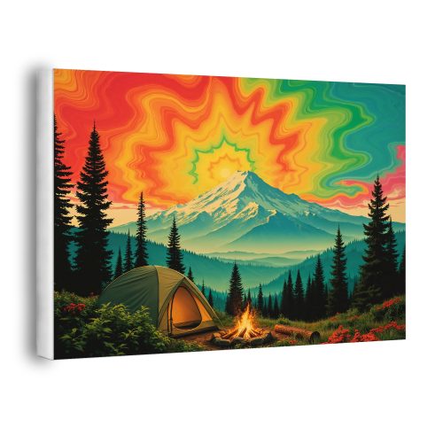 Version 1.0.0 Mt. Shasta Sunrise, 50 × 40 cm (20"x16"), 36 colors