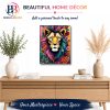 Version 1.0.0 Flowermane Lion, 40 × 50 cm (16"x20"), 24 colors
