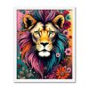 Version 1.0.0 Flowermane Lion, 40 × 50 cm (16"x20"), 24 colors