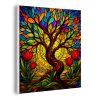 Version 1.0.0 Glass Tree, 40 × 50 cm (16"x20"), 24-colors