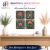 Version 1.0.0 Bloom & Breathe, set of 4 x 30.5 × 30.5 cm (12"x12"), 36-colors