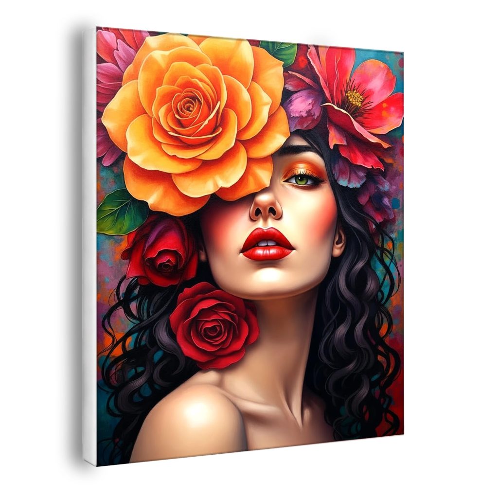 Rose Goddess, 40 × 50 cm (16"x20"), 24-colors