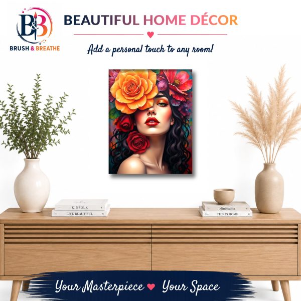 Version 1.0.0 Rose Goddess, 40 × 50 cm (16"x20"), 24-colors