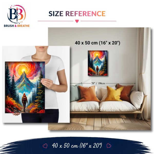 Version 1.0.0 Soul Journey, 40 × 50 cm (16"x20"), 24-colors