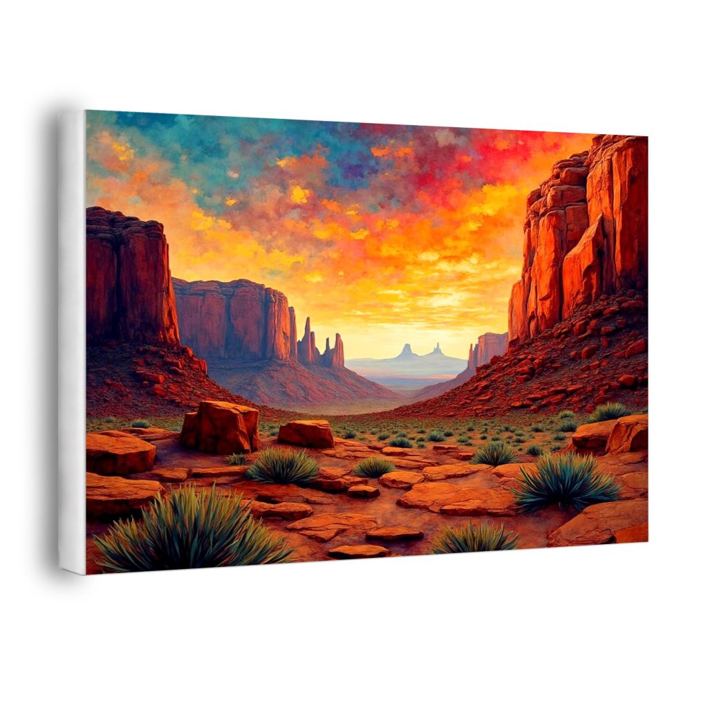 Mesa Sunset Glow, 50 × 40 cm (20"x16"), 24 colors