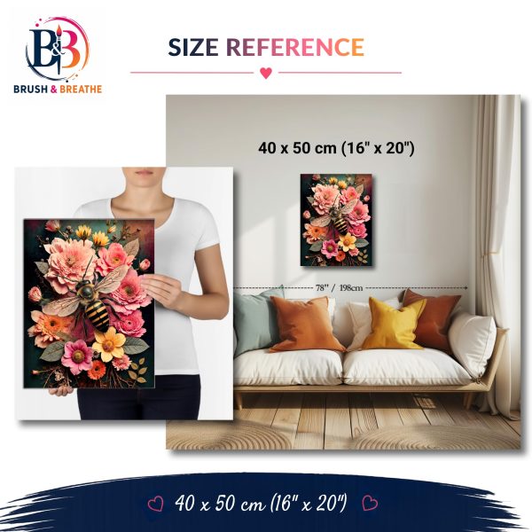Version 1.0.0 Nectar Bloom, 40 × 50 cm (16"x20"), 36-colors