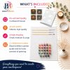 Version 1.0.0 Bloom & Breathe, set of 4 x 30.5 × 30.5 cm (12"x12"), 36-colors