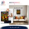 Version 1.0.0 Glass Tree, 40 × 50 cm (16"x20"), 24-colors