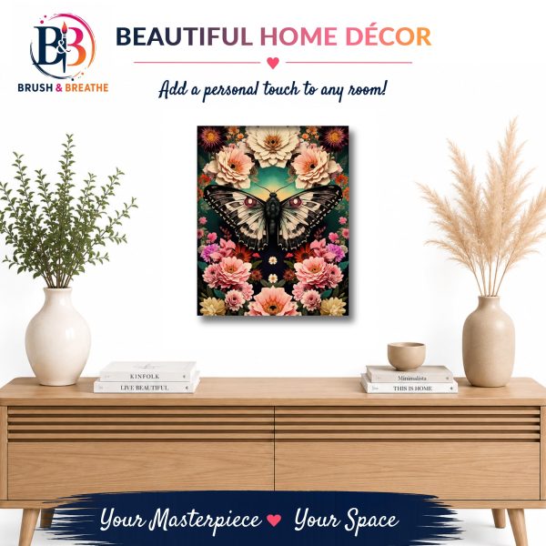 Version 1.0.0 Moth Bloom, 40 × 50 cm (16"x20"), 24-colors