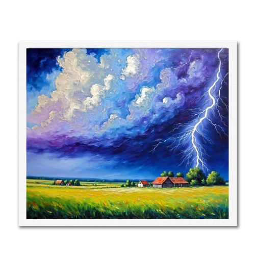 Version 1.0.0 Fields of Lightening, 50 × 40 cm (20"x16"), 24 colors