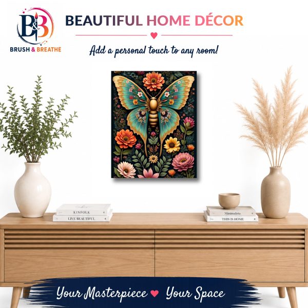 Version 1.0.0 Wildflower Wings, 40 × 50 cm (16"x20"), 36-colors