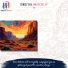 Version 1.0.0 Mesa Sunset Glow, 50 × 40 cm (20"x16"), 24 colors