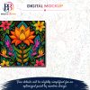 Version 1.0.0 Bloom & Breathe, set of 4 x 30.5 × 30.5 cm (12"x12"), 36-colors
