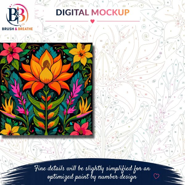 Version 1.0.0 Bloom & Breathe, set of 4 x 30.5 × 30.5 cm (12"x12"), 36-colors