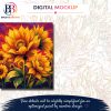 Version 1.0.0 Sunflowers at Sunset, 40 × 50 cm (16"x20"), 24-colors