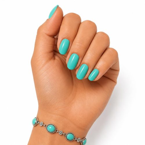 Version 1.0.0 Out of Office - Turquoise - Extra Short Oval