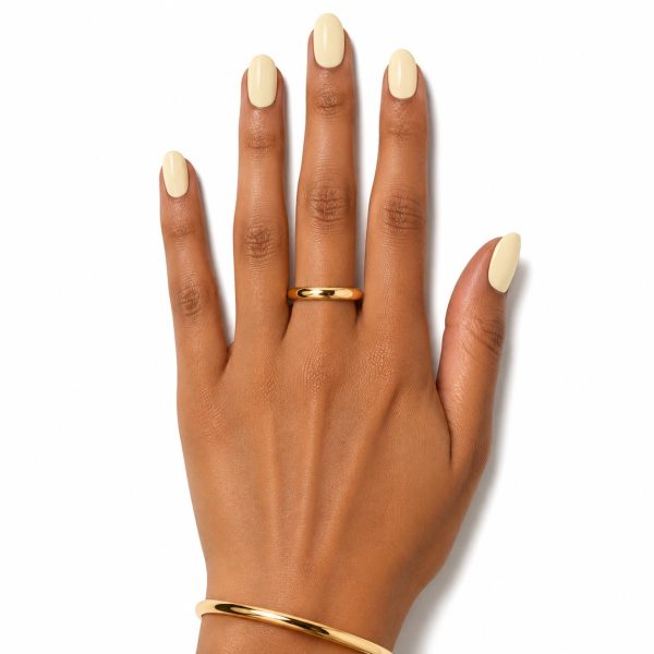 Buttercream - Extra Short Oval