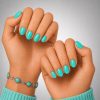 Out of Office - Turquoise - Extra Short Oval