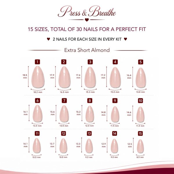 Version 1.0.0 Polished Pink - Extra Short Almond