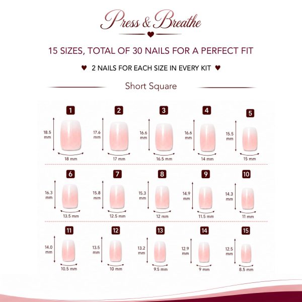 Pink Whisper - Short Square