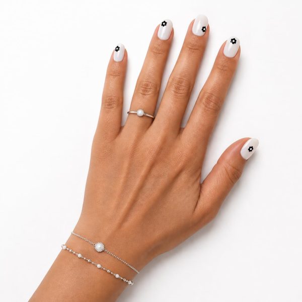 Tiny Blooms - Extra Short Oval
