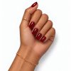 Bordeaux - Dark Red - Short Square
