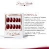 Bordeaux - Dark Red - Short Square