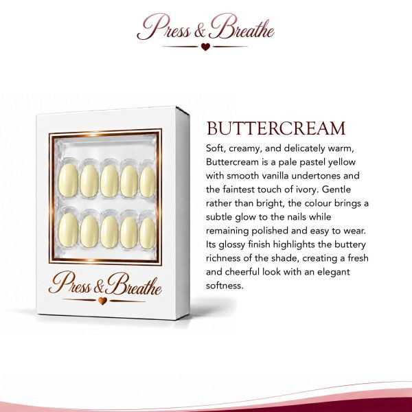 Buttercream - Extra Short Oval