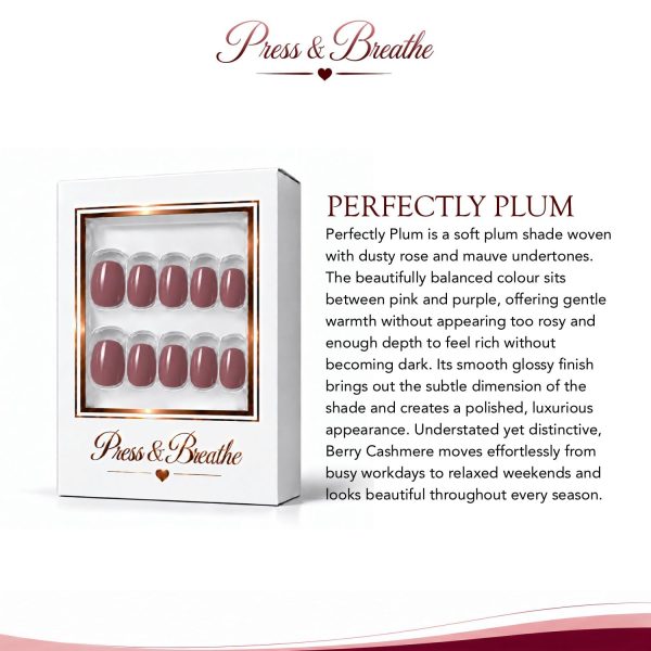 Perfectly Plum - Extra Short Squoval