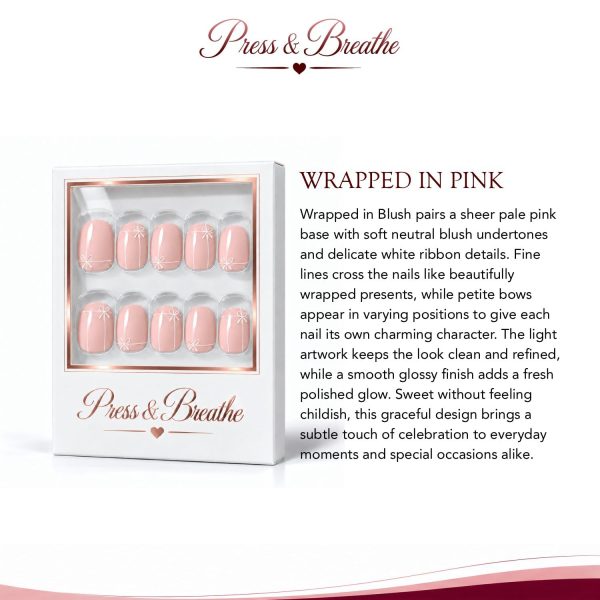 Version 1.0.0 Wrapped in Pink - Extra Short Squoval