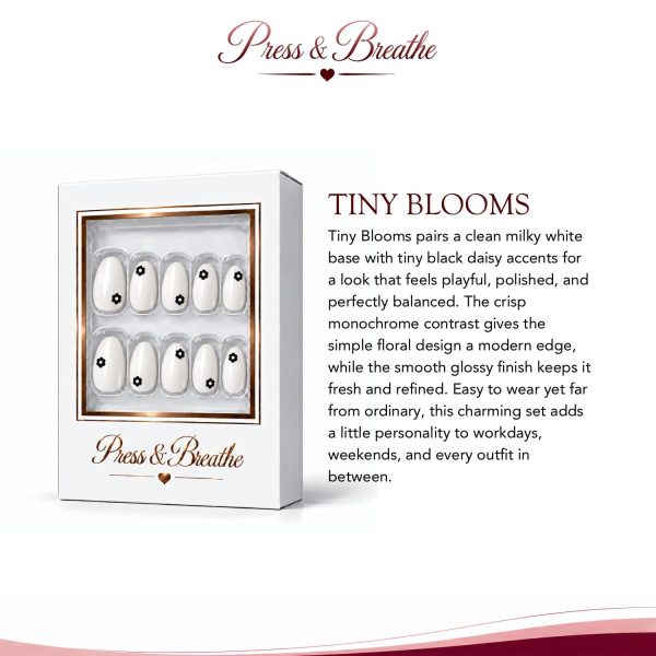 Tiny Blooms - Extra Short Oval