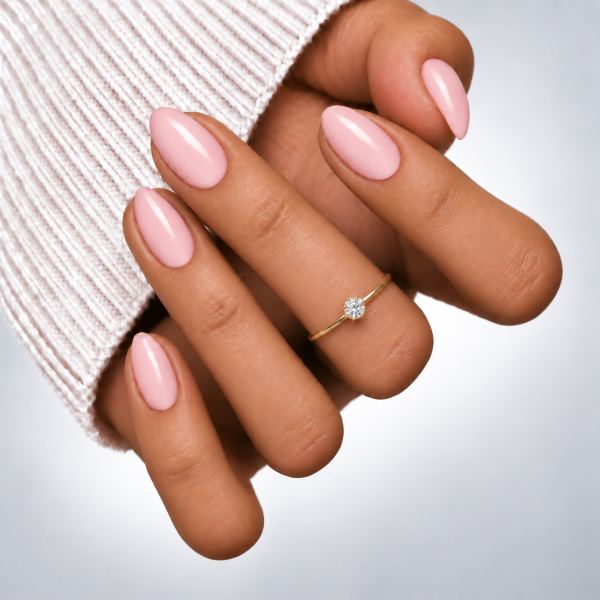 Image Polished Pink - Extra Short Almond Shape